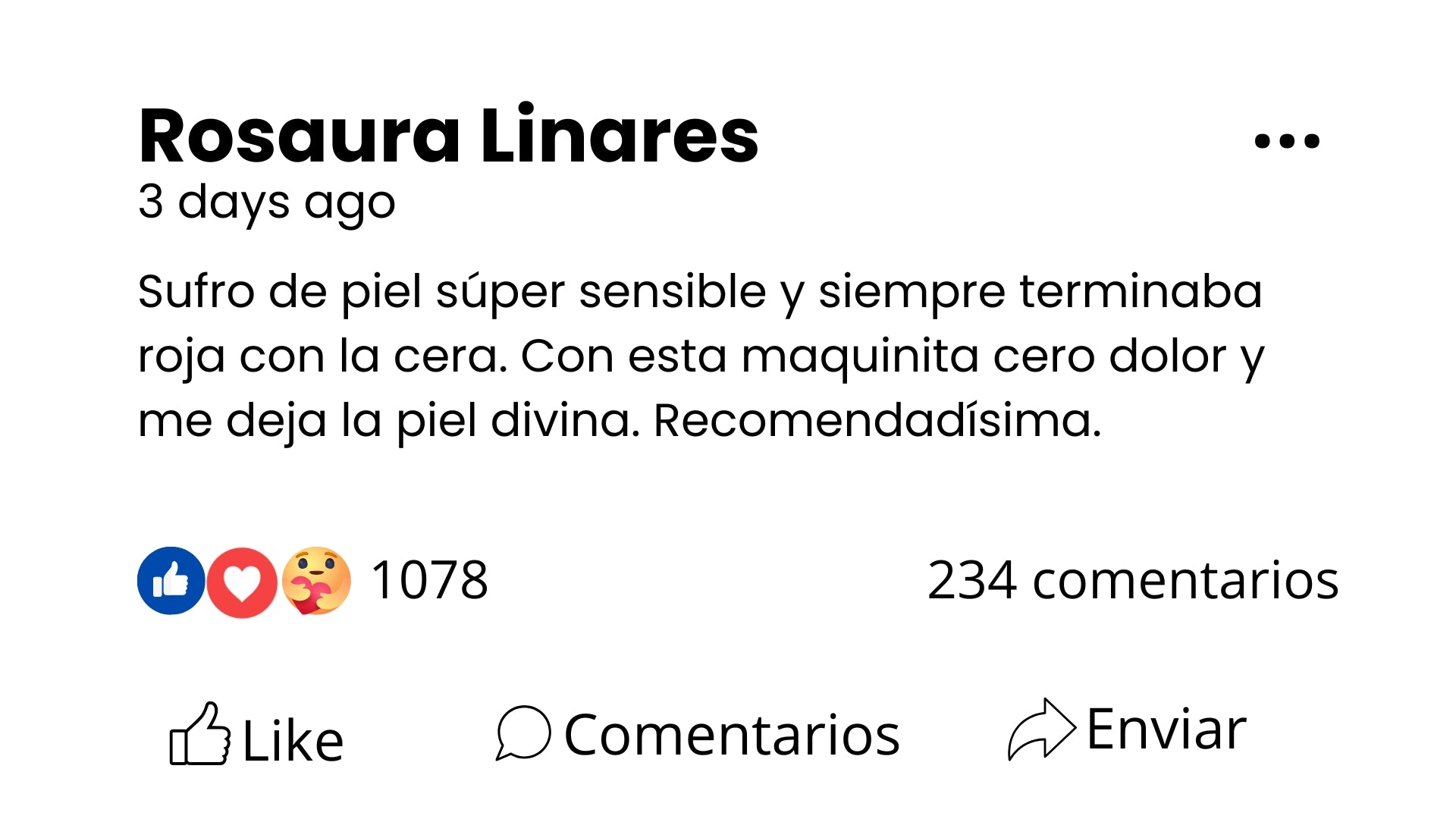 Depiladora eléctrica 4 en 1 - Sin irritaciones